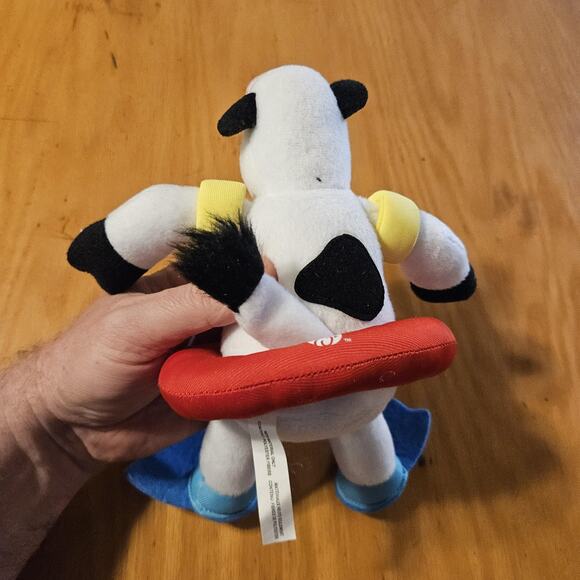 Chick-fil-A Cow Plush Toy Chikin Is A Lifesavr Swimmer Goggles Float Promo - Picture 5 of 11